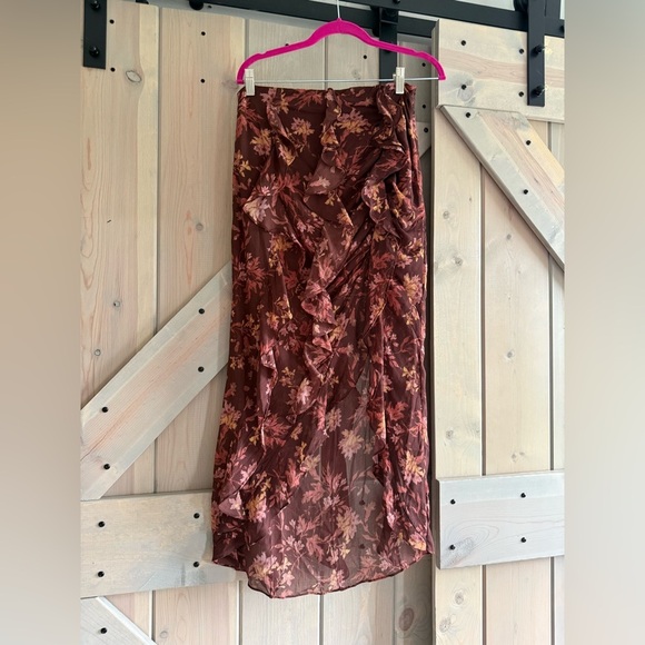 NWT Free People Flounce Around Maxi Skirt - Picture 6 of 10